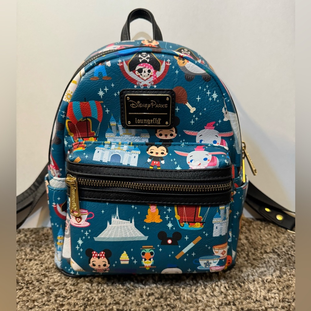 Loungefly mini backpack-Disney Parks Chibi